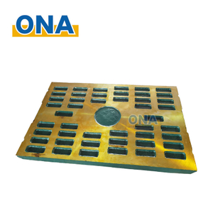 Jaw Plate CJ412 Suit for High Manganese Steel Casting Sandvik Jaw Crusher Parts Wear Plate