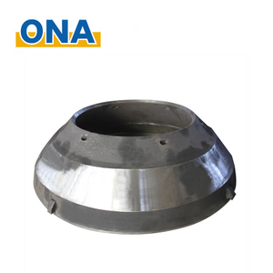 Cone Crusher Spare Parts Cast Steel Mantle High Manganese Steel Bowl Liner