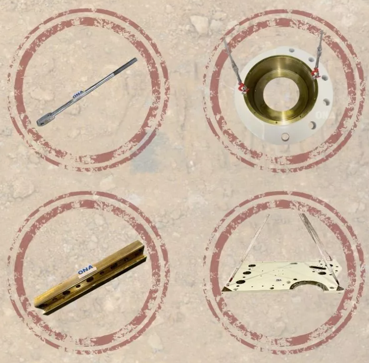Image of various types of feeders, including vibratory, screw, and belt feeders, used in industrial applications.