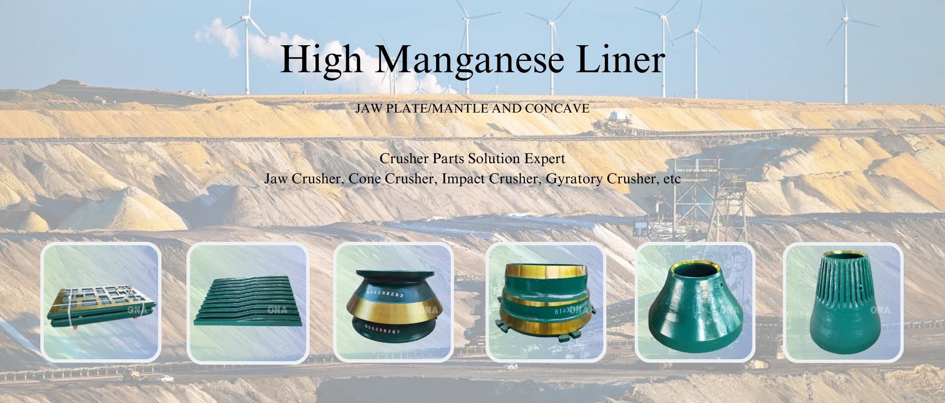 high manganese liner