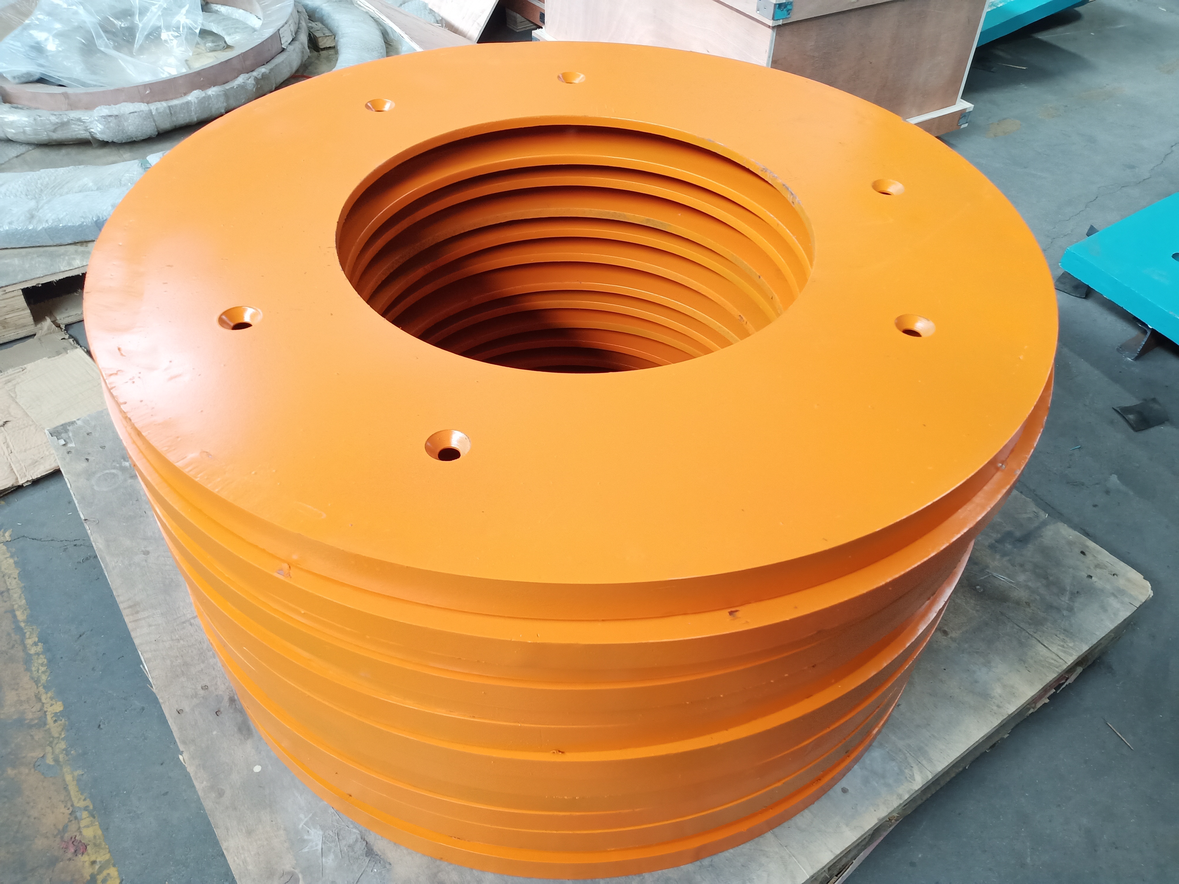 Top Wear Plate Bottom Wear Plate Suit To Sandvik High Output Artificial Sand Crusher VSI Spare Parts