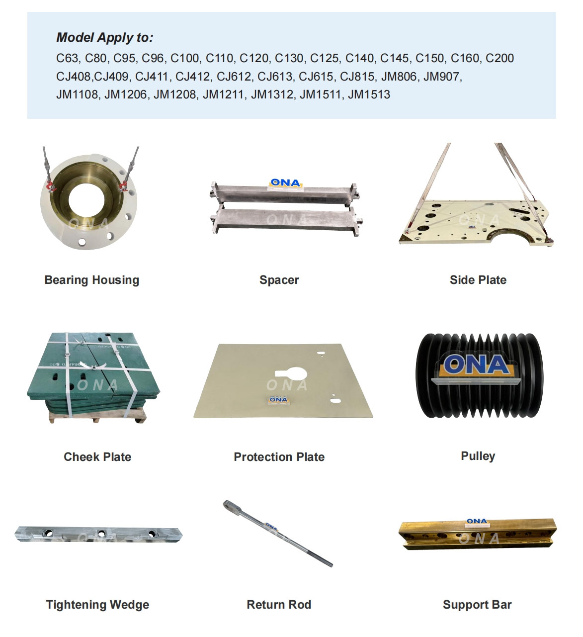 metso jaw crusher parts