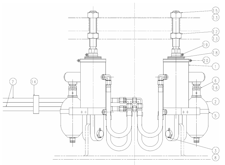 hp200 tramp release assembly