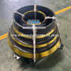 Manganese Steel Cone Crusher Parts Forging H3800 Mantle Bowl Liner