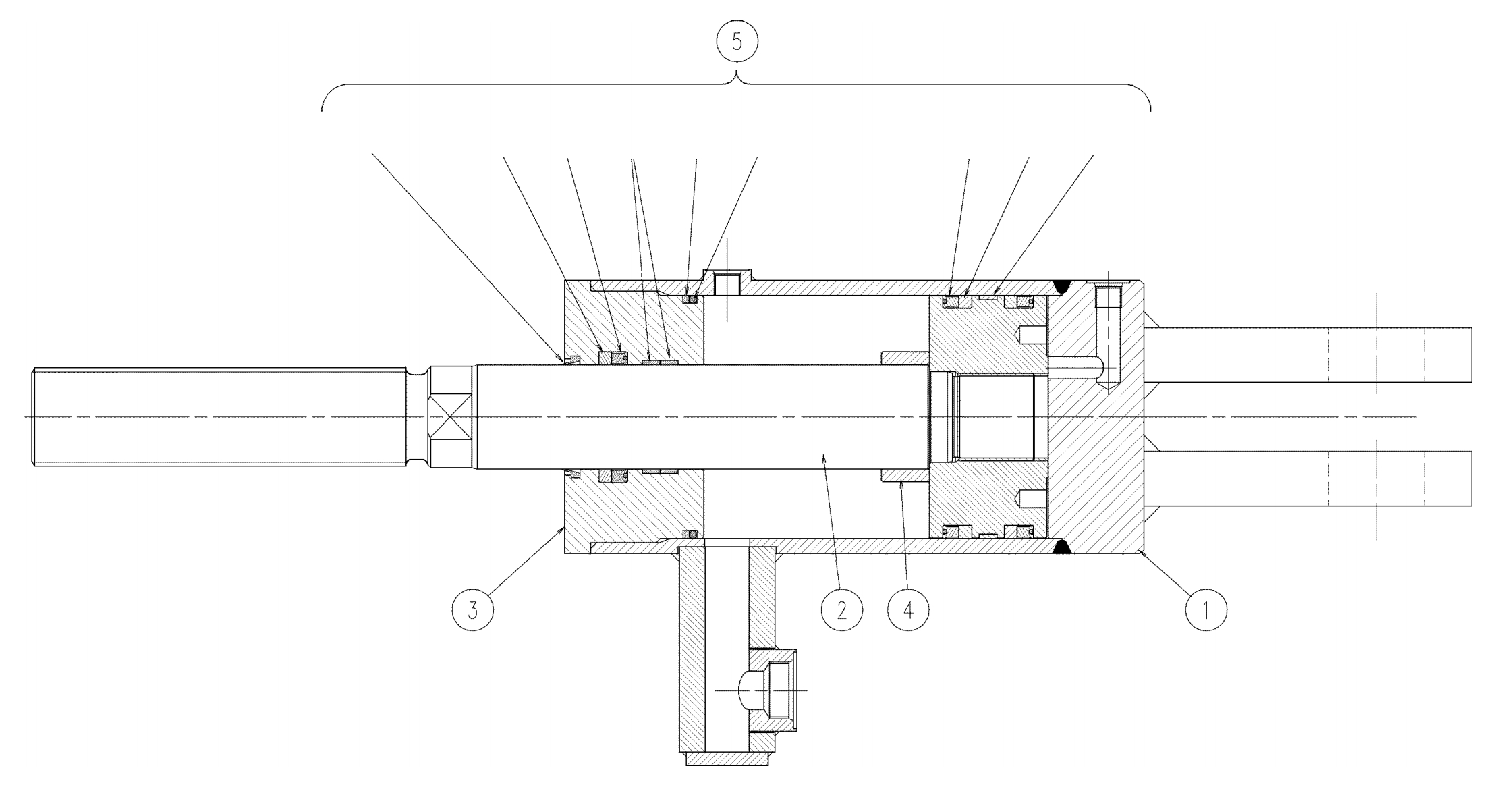 tramp release cylinder