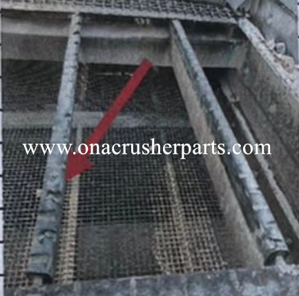 Customized Screen Deck Parts Urethane Crown Bar U Shape Rubber Channel Cover Vibrating Screen Accessories Rubber Edge Seals