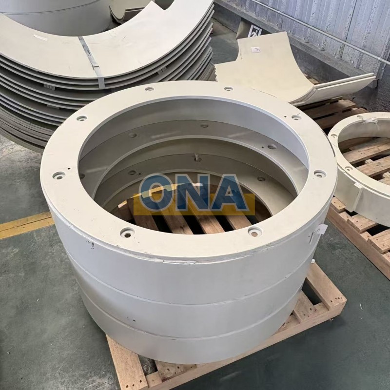 HP200 HP300 Cone Crusher Counterweight Liner Replacement Parts