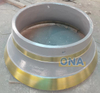 Cone Crusher Spare Parts Forging CH870 Mantle And Bowl Liner