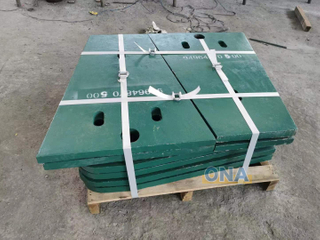 High Efficiency Jaw Crusher Spare Parts C125 Cheek Plate