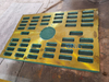 Jaw Plate CJ412 Suit for High Manganese Steel Casting Sandvik Jaw Crusher Parts Wear Plate