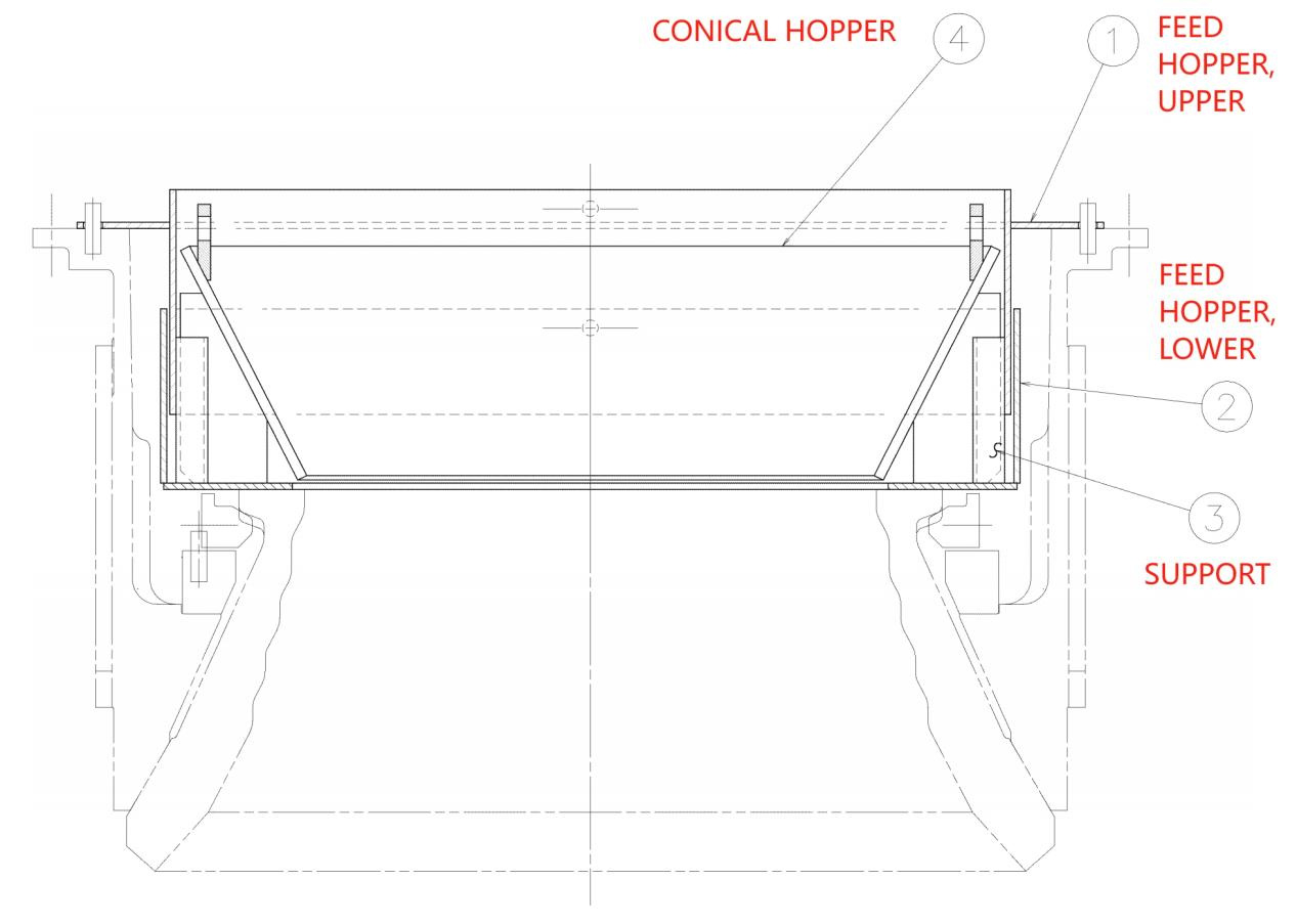 feed hopper crusher