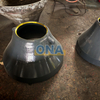CH660 Crusher Mantle Bowl Liner High Manganese Steel Casting Parts