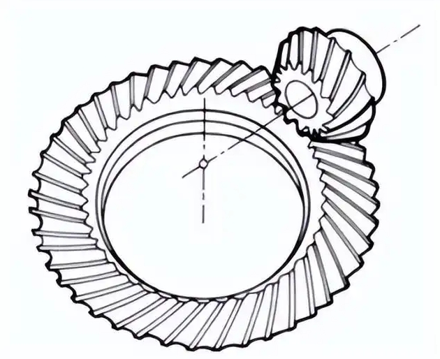 Spiral bevel gear