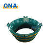 Supply GP100 Bowl Liner Suit for Metso Nordberg Gneiss Rocks Cone Crusher Spare Parts OEM Concave with Original Quality