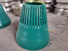 Heat Treatment CS440 CS660 Cone Crusher Spare Parts Forging Mantle And Bowl Liner Suit To Sandvik