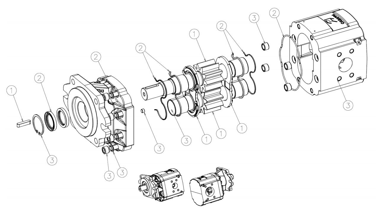 HP300 METSO HYDRAULIC PUMP