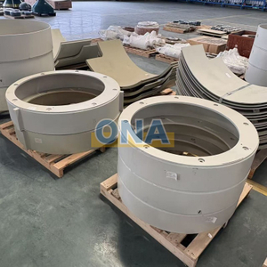 HP200 HP300 Cone Crusher Counterweight Liner Replacement Parts