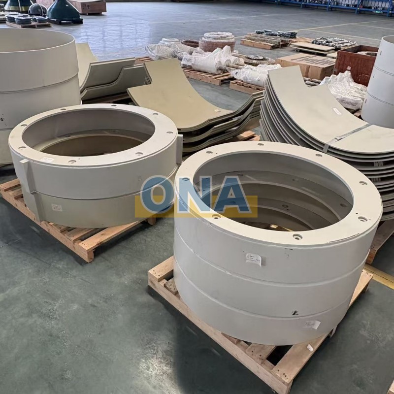 HP200 HP300 Cone Crusher Counterweight Liner Replacement Parts