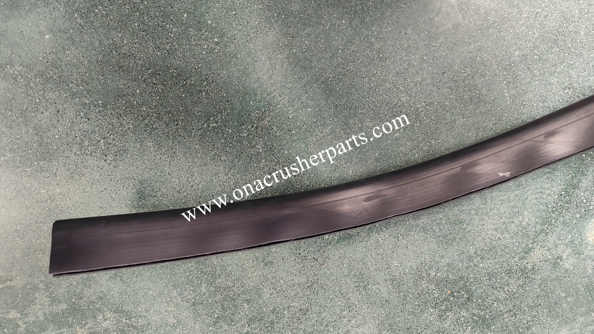 Customized Screen Deck Parts Urethane Crown Bar U Shape Rubber Channel Cover Vibrating Screen Accessories Rubber Edge Seals