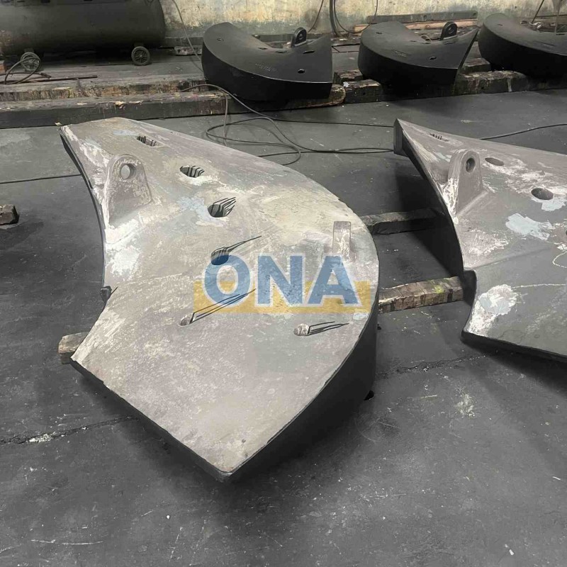 Wear Resistant Cast Iron Vertical Tower Mill Liner