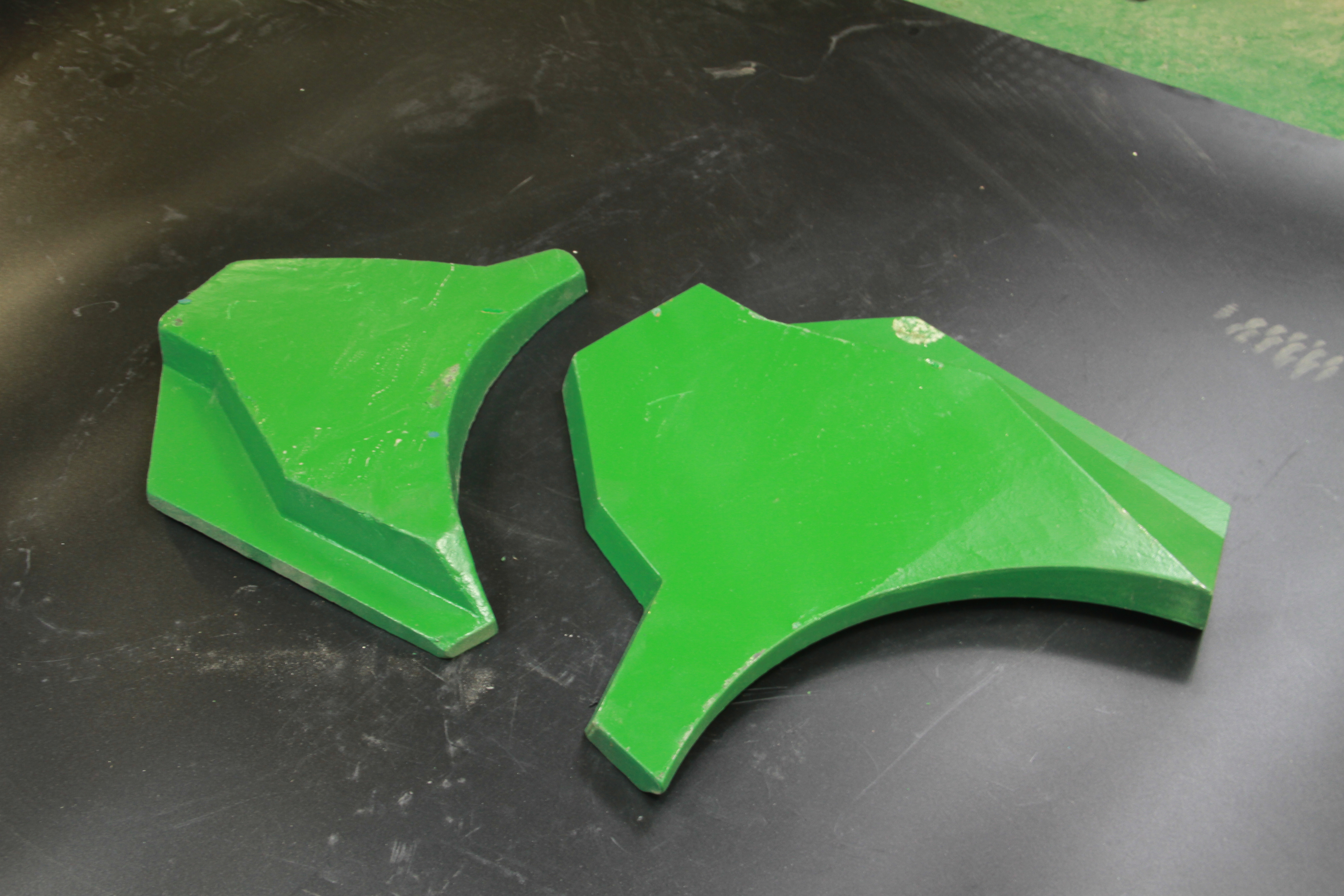 Upper And Lower Wear Plate Suit To Metso Vertcical Shaft Impact Crusher Spare Parts Barmac VSI Spare Parts B7150SE