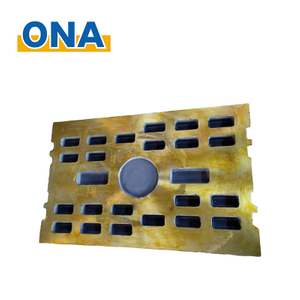 Movable Fixed Jaw Plate JM806 Mn18Cr2 Suit To Sandvik Jaw Crusher Spare Parts, Crusher Parts 